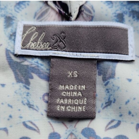 Chelsea28 boho multicolored slip / maxi dress size XS - Picture 8 of 10